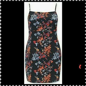 Forever 21 Floral summer dress with slit